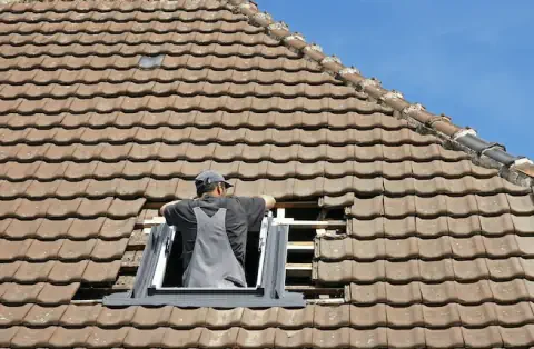 Pose de velux - La Genevraye